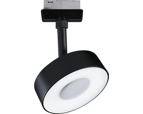 Spot cu LED integrat pentru șină Paulmann Urail 5W lumină neutră, negru mat Spot LED negru de tavan pentru montaj pe șină