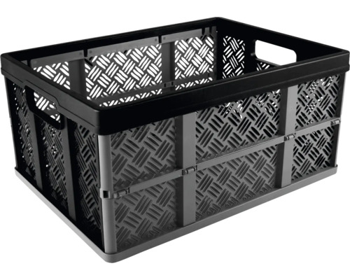 Ladă plastic perforată Sunware 350x227x475 mm negru & | HORNBACH