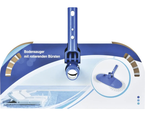 Aspirator de piscină cu perii rotative în ambalaj