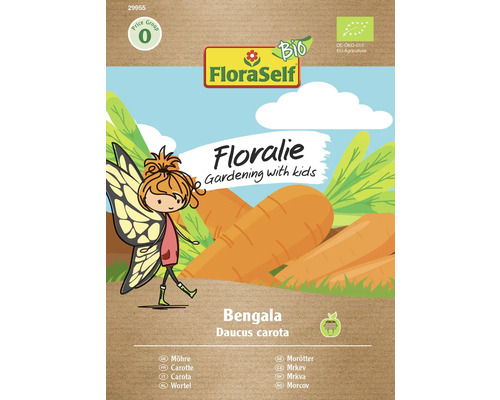 Pachet semințe FloraSelf Floralie Morcov Bengala