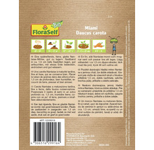 Pliculeț cu semințe de morcovi Floraself Miami Daucus carota