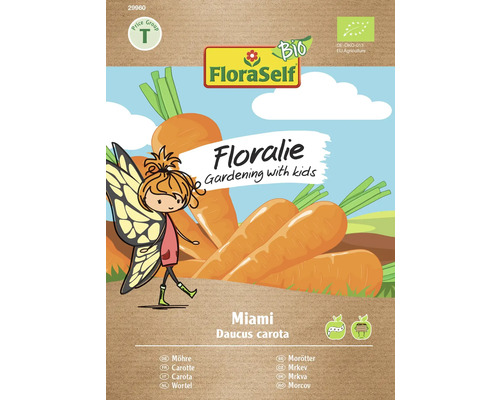 Pachet de semințe de morcovi FloraSelf Miami