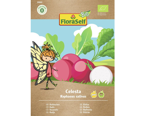 Pachet de semințe de ridichi FloraSelf Celesta