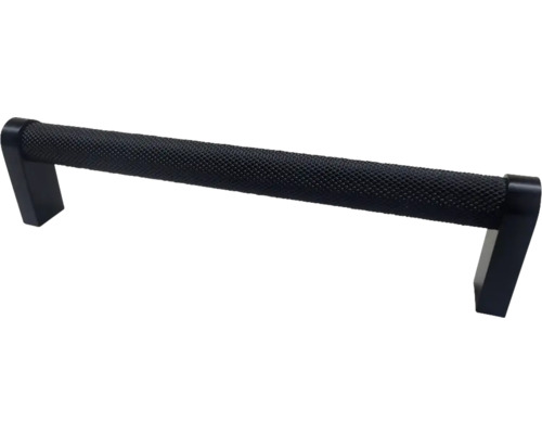 Mâner negru metalic pentru sertar