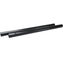 Două tuburi metalice negre