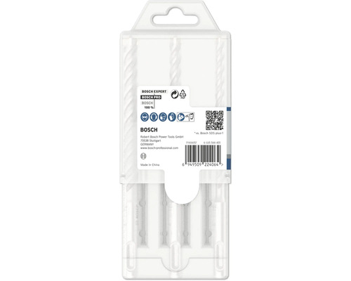 Set de burghie pentru ciocan rotopercutor Bosch Expert în ambalaj