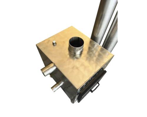 Arzător de gazeificare a lemnului din oțel inoxidabil cu țevi