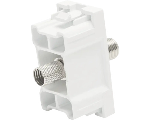 Element priză antenă albă cu conector F