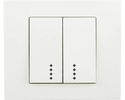 Întrerupător dublu pentru instalații electrice