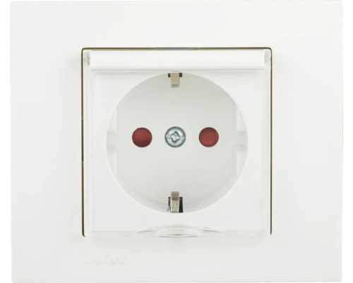 Priză cu capac rabatabil