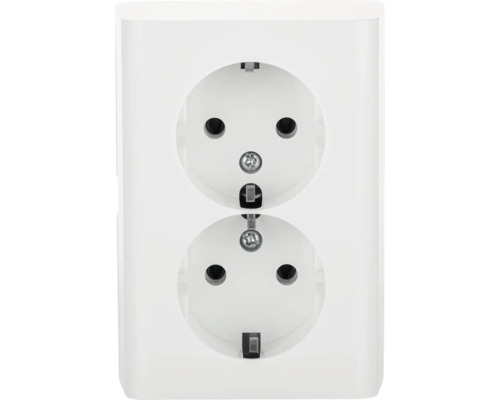 Priza dublă pentru interior