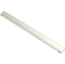 Mâner IFL distanță între perforații 128mm, metalic, finisaj aluminiu, M4 x 128 mm