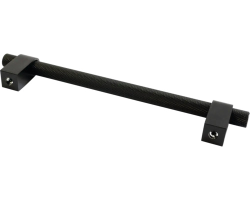 Mâner metalic pentru dulap cu suprafață striată