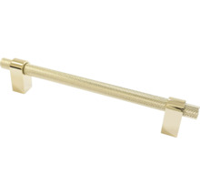 Mâner IFL distanță între perforații 160mm, metalic, finisaj auriu, M4 x 160 mm