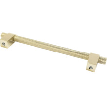 Mâner IFL distanță între perforații 160mm, metalic, finisaj auriu, M4 x 160 mm