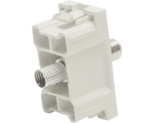 Conector antenă alb pentru cabluri