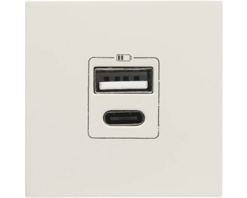 Priză USB cu porturi USB-A și USB-C