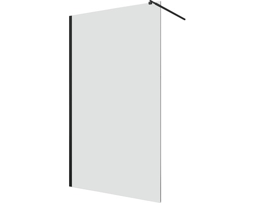 Panou de duș din sticlă cu bară de susținere