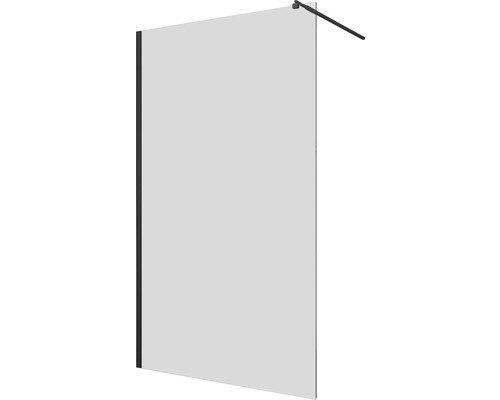 Perete de duș din sticlă cu bară de stabilizare