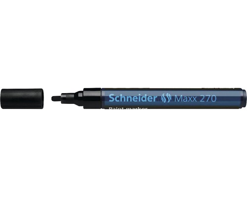 Marker cu vopsea 1-3 mm Schneider Maxx 270 negru-0