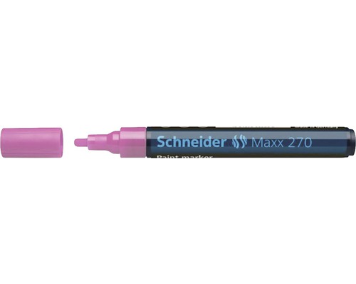 Marker cu vopsea 1-3 mm Schneider Maxx 270 roz-0