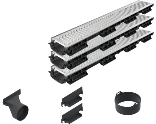 Set rigole de drenaj cu accesorii