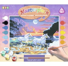 Set pictură pe numere cu motiv cal