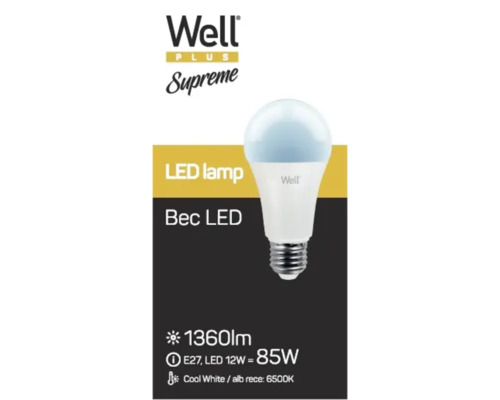 Well Plus Supreme Bec LED lampă LED