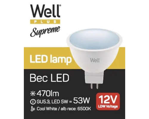 Well Lampă LED Bec LED, 5 wați, soclu GU5.3