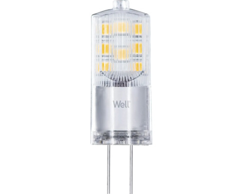 Bec LED Well G4 3W 320 lumeni 12V, formă capsulă, lumină | HORNBACH