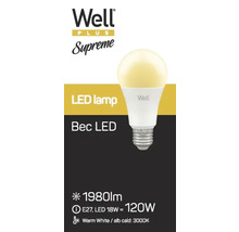 Bec LED Well, soclu E27, putere 18 wați