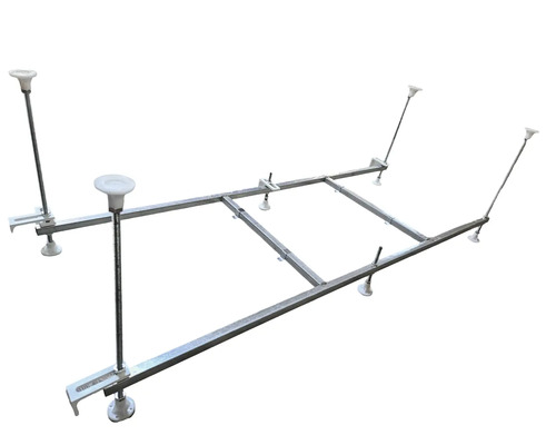 Cadru picioare cadă din metal pentru stabilizarea căzii