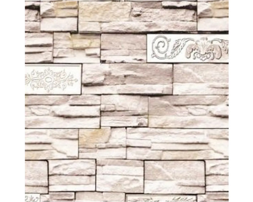 Panou autoadeziv CR40 model cărămidă 3D 70x77 cm Tapet cu model de piatră și ornamente