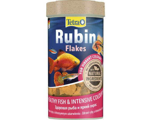 Hrană pentru pești, fulgi Tetra Rubin 250 ml Tetra Rubin fulgi pentru pești ornamentali
