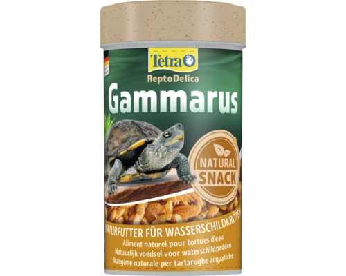 Tetra ReptoDelica Gammarus hrană pentru țestoase de apă cutie