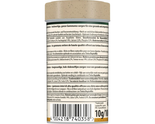 Tetra ReptoMin Gammarus Supliment alimentar pentru țestoase de apă