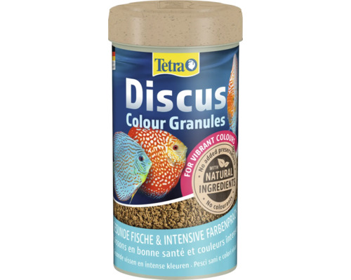 Tetra Discus Colour Granules hranule colorante pentru pești în recipient