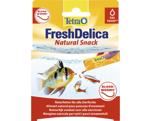 Tetra FreshDelica Natural Snack hrană pentru pești cu larve de țânțari