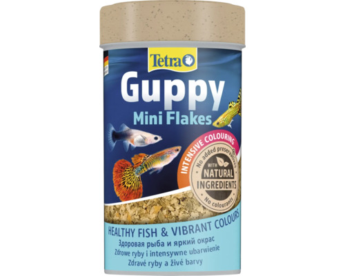 Tetra Guppy Mini Flakes Hrană pentru pești cutie