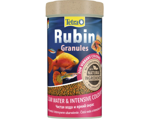 Cutie hrană pelete pentru pești Tetra Rubin