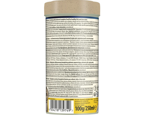 Tetra Granules hranule pentru pești pentru pești sănătoși și apă curată, 100 de grame
