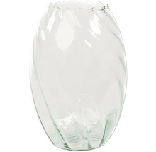 Vază decorativă din sticlă transparentă