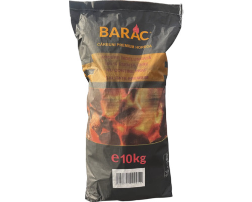 Sac de cărbune de grătar cu un conținut de zece kilograme