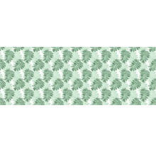 Față de masă tip mușama Noblessa Green Leaves Ø 140 cm