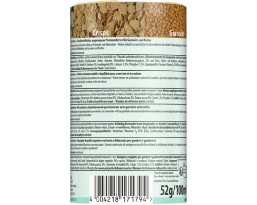 Tetra Hrană premium pentru creveți și raci, Crisps și Granules