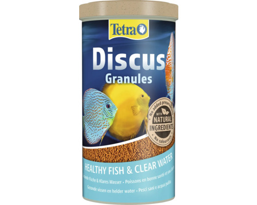 Hranule Tetra Discus pentru pești sănătoși și apă limpede
