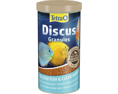 Hrană pești acvariu Tetra Discus Granule 1 L Tetra Discus Granules hranule hrană pentru pești cutie