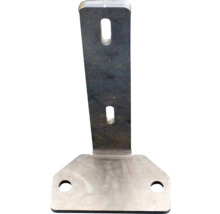 Unghi metalic cu găuri de fixare pentru montaj