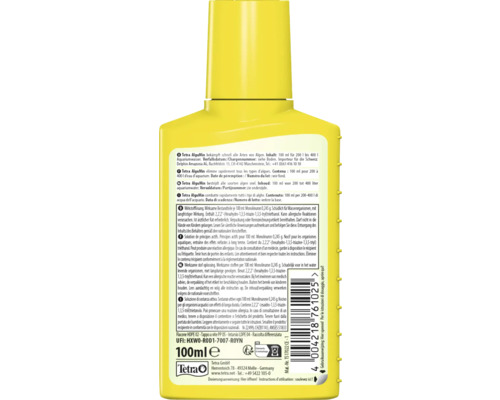 Tetra AlguMin algicid într-o sticlă de 100 ml