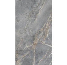 Panou decorativ SPC impermeabil Rocko Tiles, 123x280 cm, decor marmură antracit